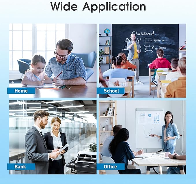 Remanufactured 61XL Ink Cartridge Replacement for HP Ink 61 Combo Pack for HP Envy 4500 5530 4502 4501 5535 OfficeJet 4630 4635 DeskJet 2540 1000 1010 1510, 2-Pack-DeskLoop Office