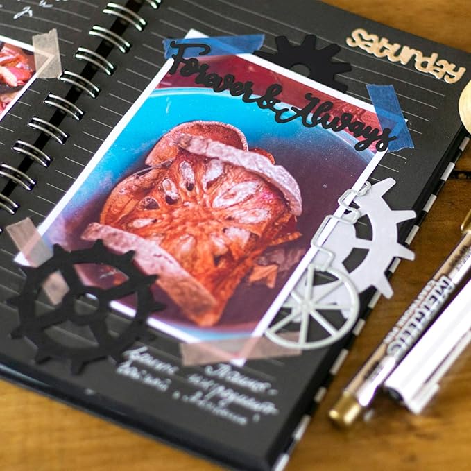 100 Pack Black Cardstock 5x7 Blank Card Thick Paper, Goefun 80lb Flat Card Stock Printer Paper for Invitations, Postcards, Photos, DIY-DeskLoop Office