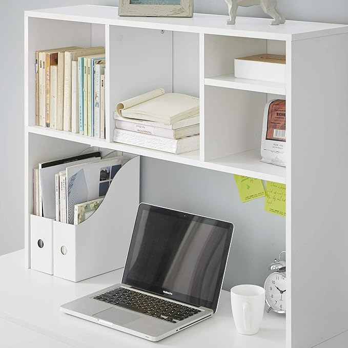 DormCo The College Cube - Desk Bookshelf - White Color-DeskLoop Office