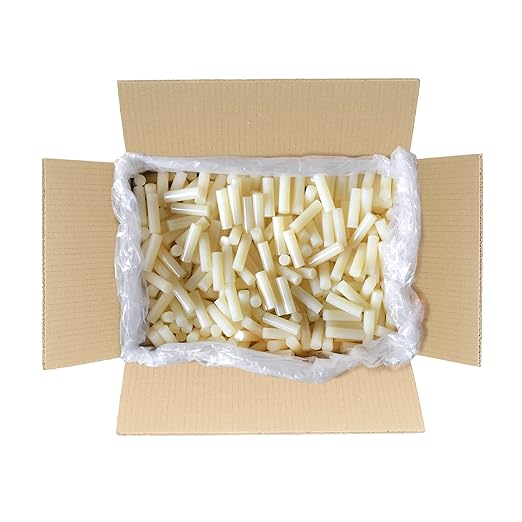 ASA Large Hot Glue Sticks for Glue Gun - 5/8" x 2" | High-Strength Hot Gun Sticks Adhesive for Corrugated Materials | Industrial Grade for Packaging & Woodworking | Pack of 1417-DeskLoop Office