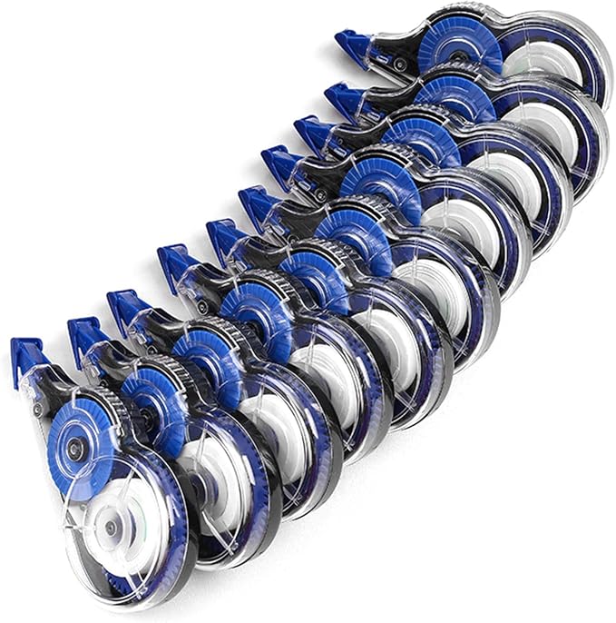 10Pcs Correction Tape Roller 8mx5mm Quick Dry White Out Correction Tape Total - Image 9