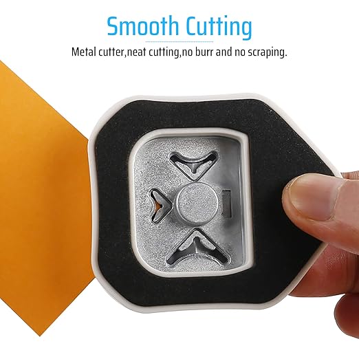 MyArTool 3 in 1 Corner Rounder Punch, 4mm, 7mm, 10mm 3 Way Corner Cutter for Paper Crafts, Laminate, DIY Projects, Photo Corner, Card Making and Scrapbooking-DeskLoop Office