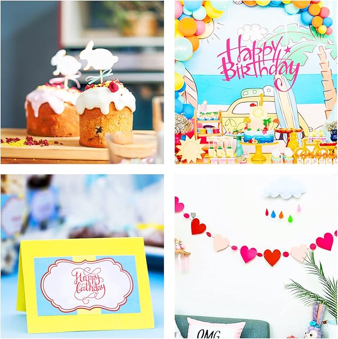 60 sheets Color Cardstock, 28 Assorted Colors 250 gsm A4 Size, Double Sided Printed Cardstock Paper, Premium Thick Card Stock for Card Making, Craft, Scrapbooking, Party Decors-DeskLoop Office