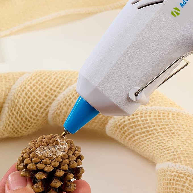 Adtech W229-34ZIP100 Mini Hot Glue Sticks, 100 pack, Clear 100 Count-DeskLoop Office