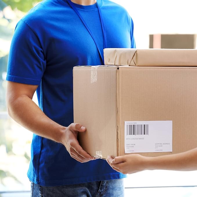 Amazon Basics Packing Tape for Moving boxes, Shipping Tape Refills, Clear, 1.88-Inch Wide x 109 Yards, 6-Pack, Total 654 Yards-DeskLoop Office