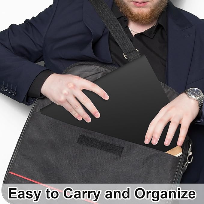12-Pack Plastic Folders with Pockets,2-Pocket Poly Folders Holds 8-1/2" x 11" Paper for School/Office/Home, Black