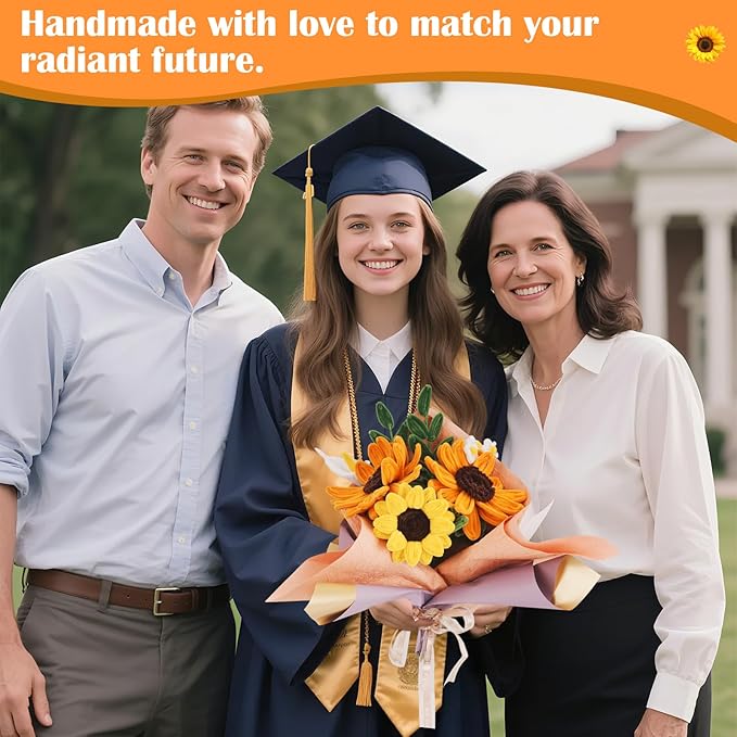 500 PCS Pipe Cleaners Craft Kit for Flower Making Sunflower DIY Material Bundle with 20 Stems, 100 Stamens, Ribbon, Tulle, Glue Sticks & Step-by-Step Guide Vibrant Colors, Non Shedding, FadeResistant-DeskLoop Office