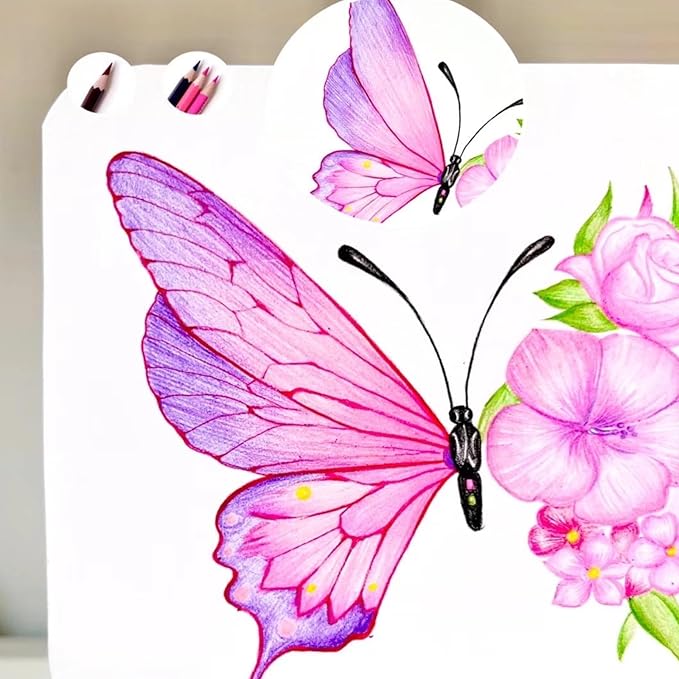 72 Colored Pencils for Adult Coloring Books, Professional Coloring Pencils Set, Art Supplies for Drawing, Sketching, Gifts for Teens-DeskLoop Office