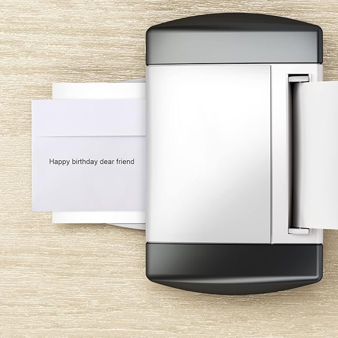 Joyberg 50 Packs 5x7 Envelopes, White A7 Envelopes for Invitations, Printable, Self Seal for Weddings, Invitations, Photos, Postcards, Greeting Cards, Mailing-DeskLoop Office