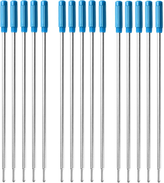 0.7 mm Ballpoint Ink Twist Pen Refills, Stationery Compatible - Image 7