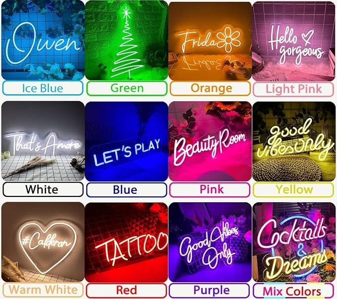 Custom Neon Signs, Neon Sign Customizable - Image 7