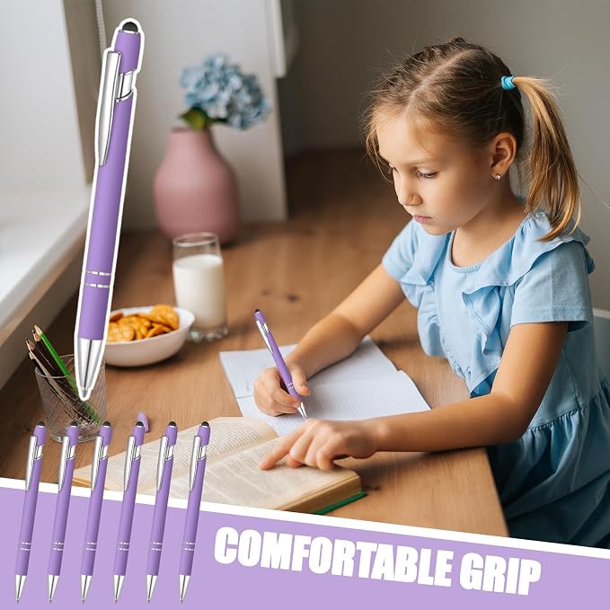6 Pcs Blue Ink Ballpoint Pen - Image 7