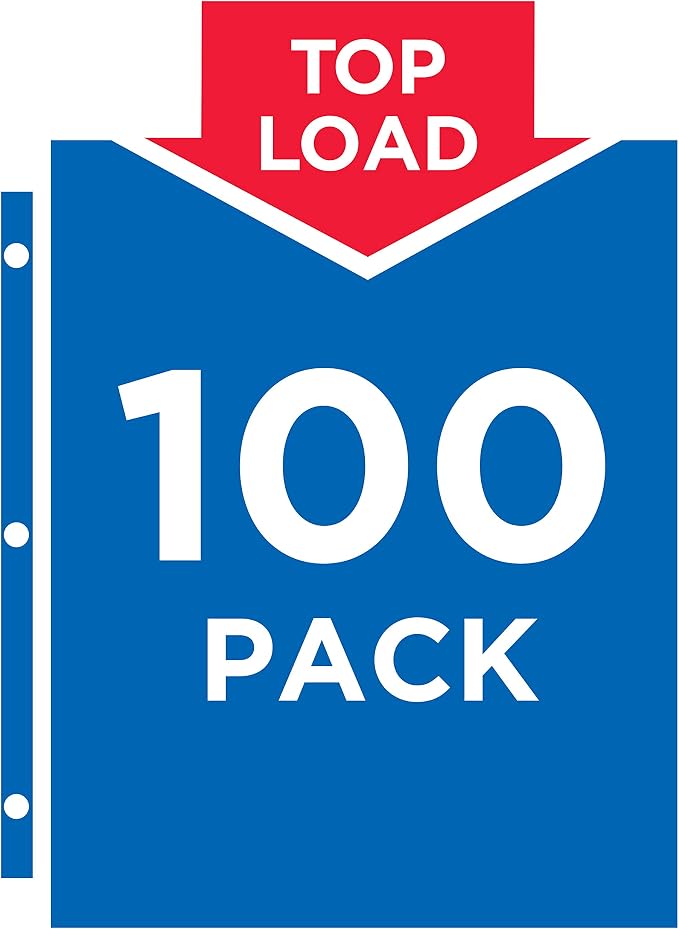 Avery Semi-Clear Standard Weight Sheet Protectors, Top Load, 100 Document - Image 7