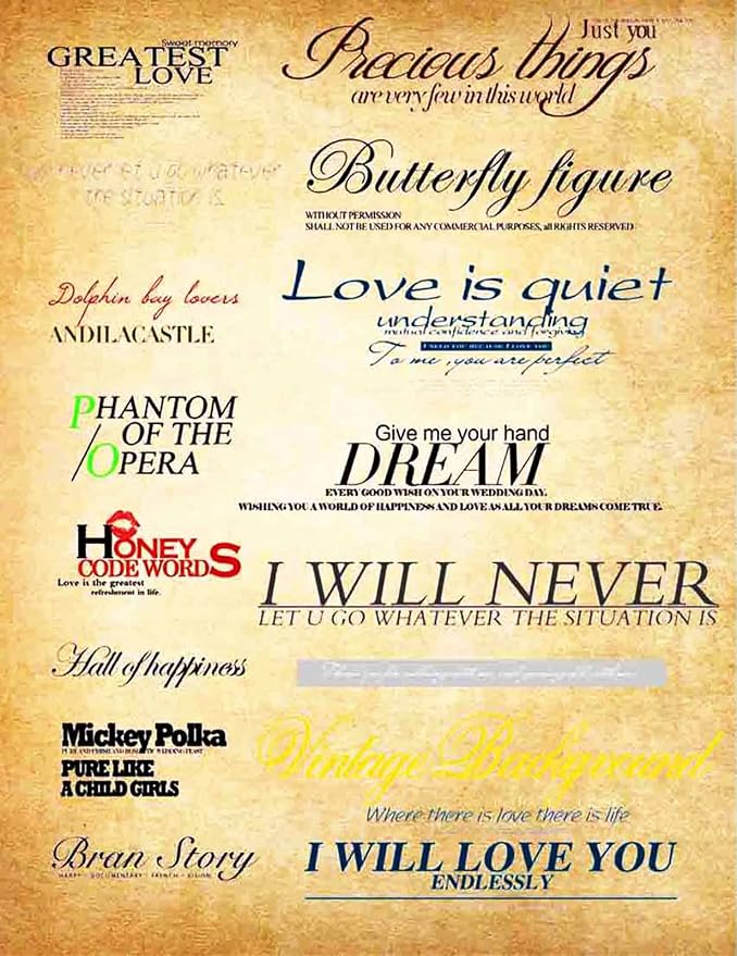 50 Stationery Vintage Antique Design Printing/Writing Papers 8.5 x 11 in - Image 9