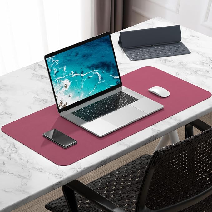 Hsurbtra Desk Pad, XL Extended Mouse Pad, Waterproof Desktop Blotter Protector - Image 7