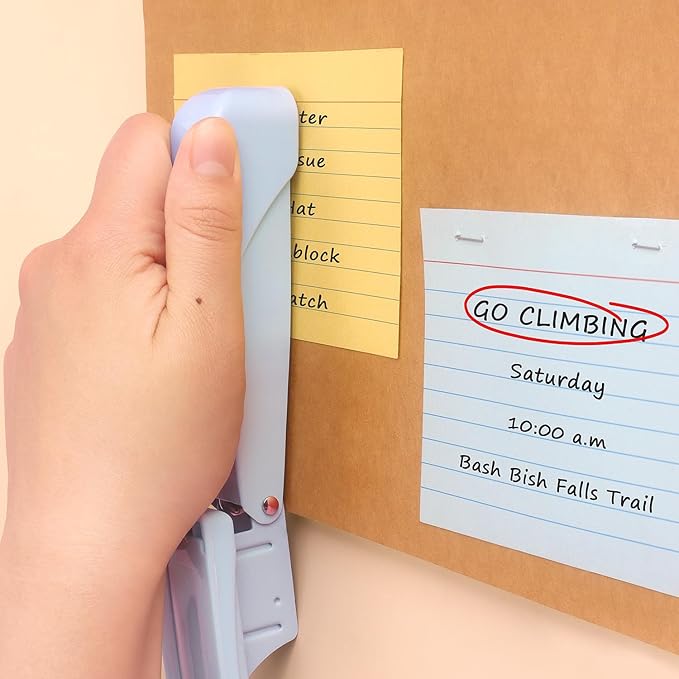 Tamaki Stapler, Office Stapler, Staplers for Desk(Blue)-DeskLoop Office