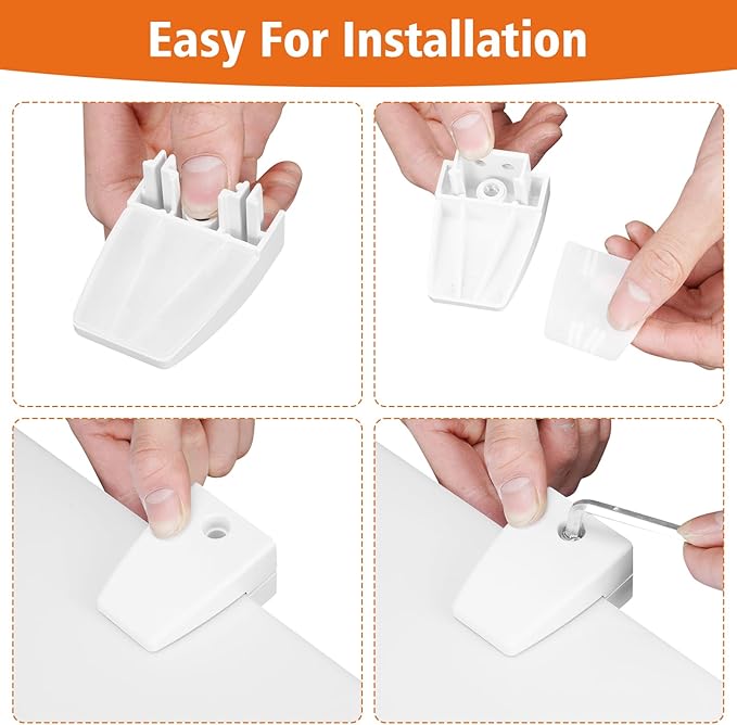 4PCS Desk Divider Office Partitions 23.6''x15.8'' Freestanding Desk Privacy Panel Protective Acrylic Partitions with Clips for Office School Call Center-Noise and Visual Guard-DeskLoop Office