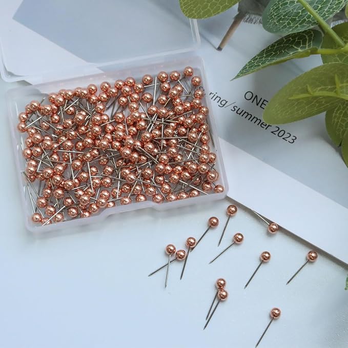 200 Pieces Map Push Pins, Small Round Head Marking Pins, Round Head Push Pin - Image 7