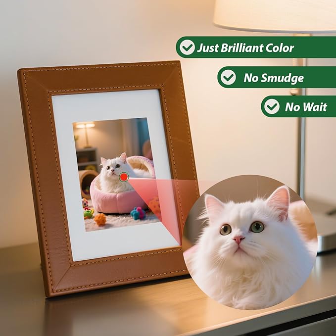 Uinkit Premium Glossy Inkjet Photo Paper - 4x6 Inch, 48lb 180gsm, 100 Sheets - Professional Photographic Quality, Dye Ink Compatible, High-Gloss Finish for Vivid Memories & Instant Prints-DeskLoop Office