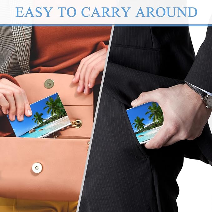 Business Card Holder,Color Printing Men's and Women's Business Card - Image 6