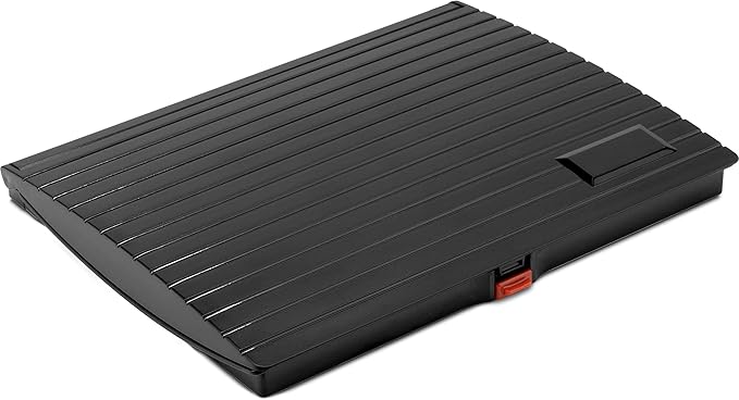 Large Premium Red Ink Stamp Pad - 5" by 7" - Quality Felt Pad-DeskLoop Office