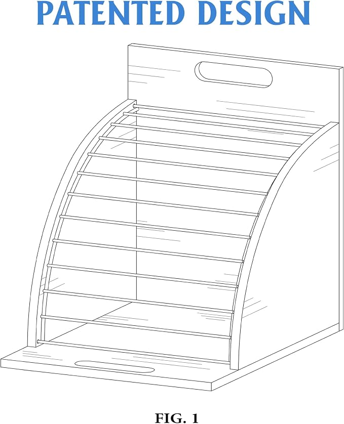 HULISEN Clipboard Holder, Wooden Clipboard Organizer - Image 8