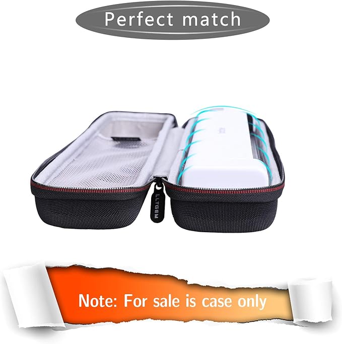 LTGEM Hard Case for Brother DS-640 / DS-740D / DS-940DW / DS-720D & Itari & HP Small USB & Canon imageFORMULA P-208II Document Scanner - Protective Carrying Storage Bag-DeskLoop Office