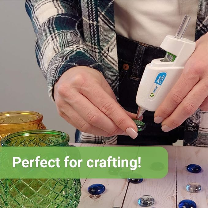 Adtech 100ct-2pk 2-100ct High Temp Mini Size Glue Sticks, 2 Pack, Clear-DeskLoop Office