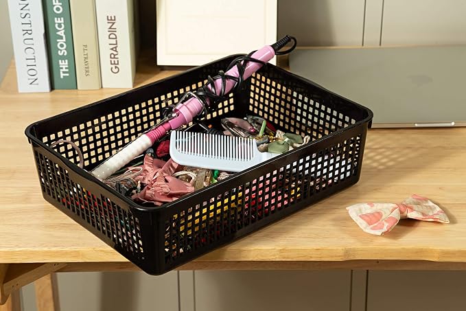 Aebeky A4 Size Plastic Paper Storage Trays, Desktop File Organizer Baskets - Image 7