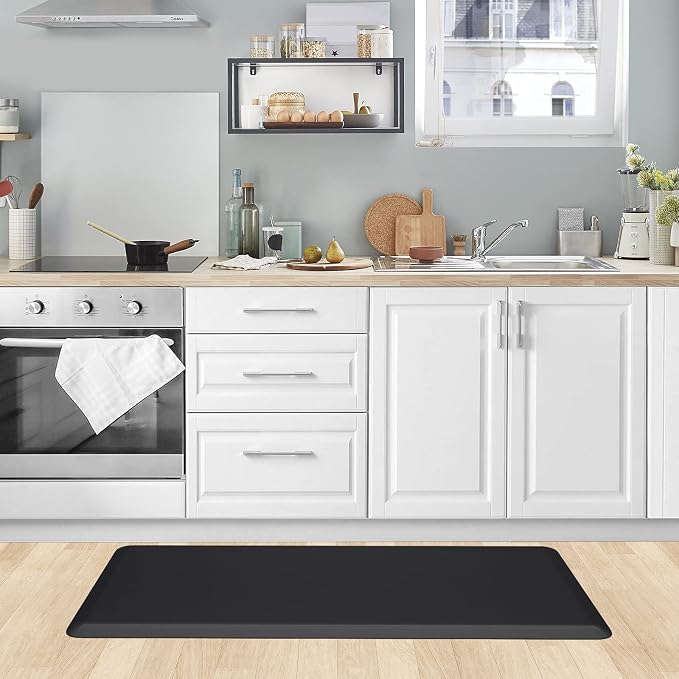 KitchenClouds Kitchen Mat Cushioned Anti Fatigue Kitchen Rug 17.3"x39" Water - Image 7