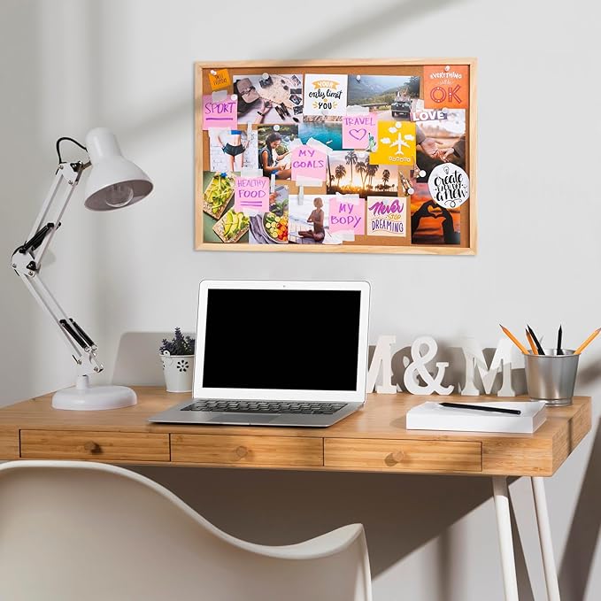 BESARME 200 Pieces Push Pins Set, 5 Types White Thumb Tacks Cute Decorative Push Pins for Wall Cork Board Bulletin Boards with Storage Box-DeskLoop Office