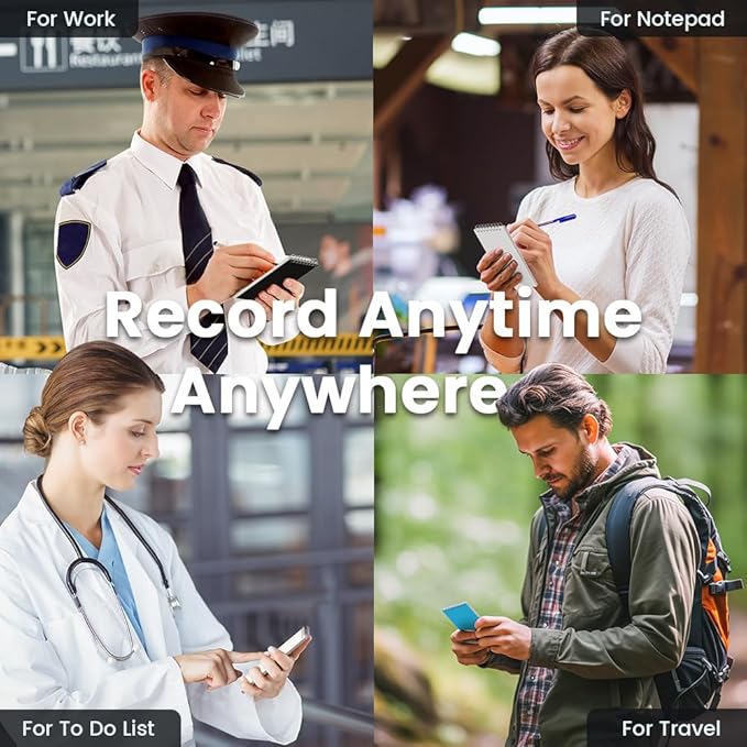 BEYONG Small Pocket Notebook Journal, Mini Notepad Spiral Notebooks for Work School (Purple, 3x5)-DeskLoop Office