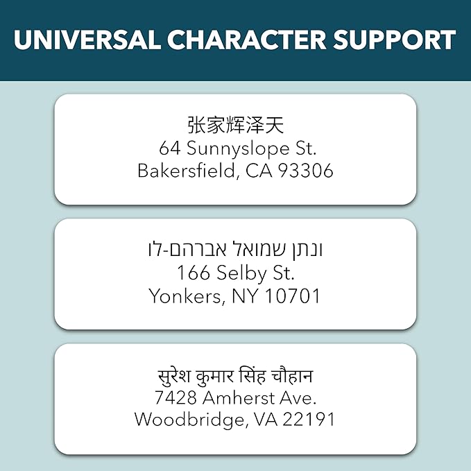 250 Personalized Return Address Labels - Custom Address Labels on Sheets-DeskLoop Office