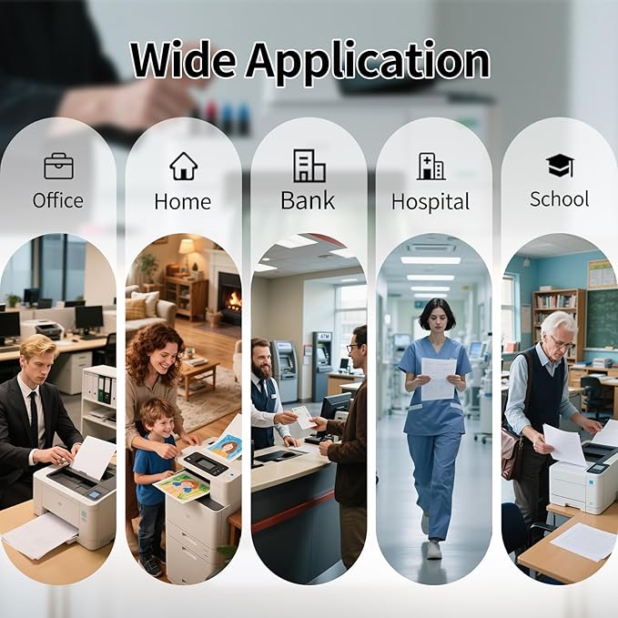 936XL 936 Ink Cartridges for HP Printers Replacement for HP 936 Ink Cartridges Combo Pack (4-Pack) - High Yield Compatible for HP Officejet Pro 9125e 9120e 9730e 9135e-DeskLoop Office