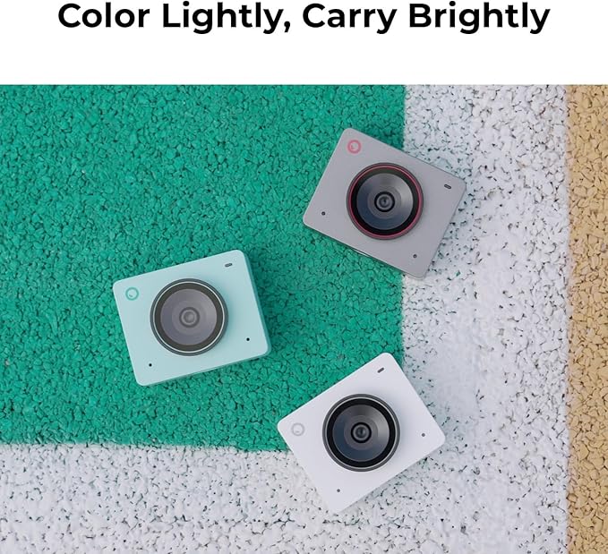 OBSBOT Meet 2 Webcam 4K - AI Framing & Auto Tracking, 1/2" Sensor, 60FPS, Auto Focus, HDR, Dual Mics - Lightweight USB Web Camera for Streaming, Zoom Meetings, Gaming. (Aurora Green)-DeskLoop Office