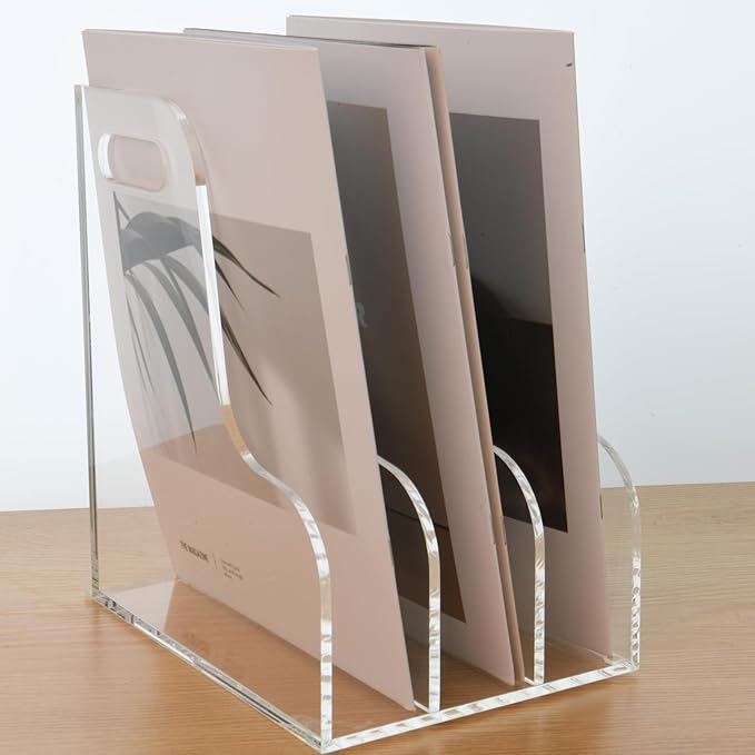 3 Vertical Compartments File Holder - Image 7