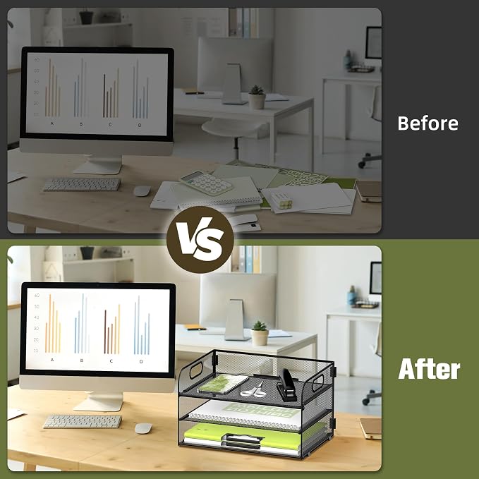 Daltack 3-Tier Paper Organizer - Image 6