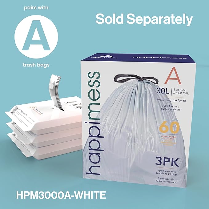 happimess HPM1014A Beni Kitchen 16-Gallon Double-Bucket Step-Open Trash Can with Soft-Close Lid, Modern, Minimalistic, Fingerprint Proof for Home, Kitchen, Laundry Room, Office, Bathroom, Chrome-DeskLoop Office