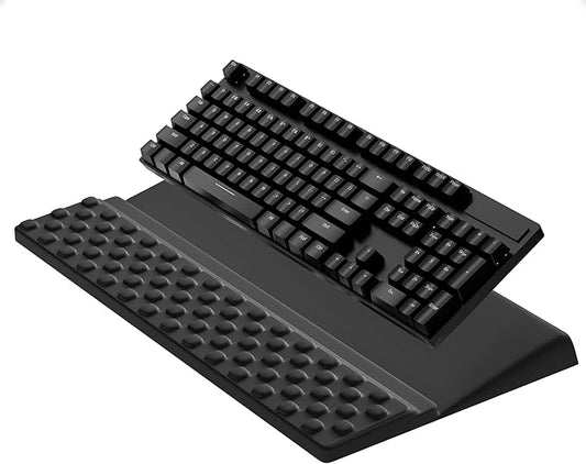 Ospelelf Keyboard Stand with Wrist Rest, Comfy Ergonomic Keyboard Riser Holder for Office Home-DeskLoop Office