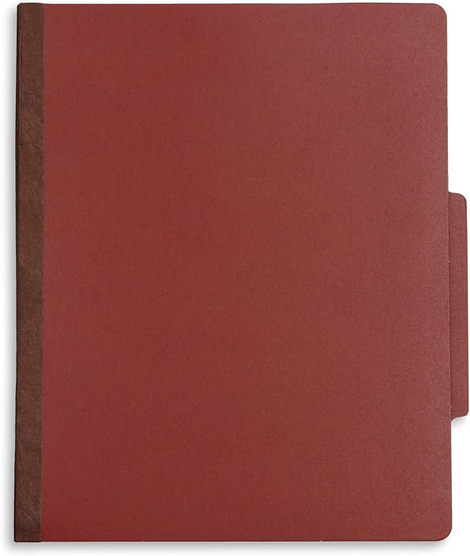 Blue Summit Supplies 10 Red Classification Folders, 3 Dividers, Letter Size - Image 4