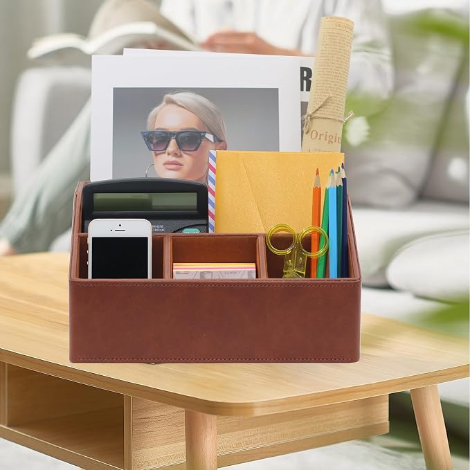 Boershun Desk Organizer, Mail Organizer Countertop, Bills Organizer, Mail - Image 8