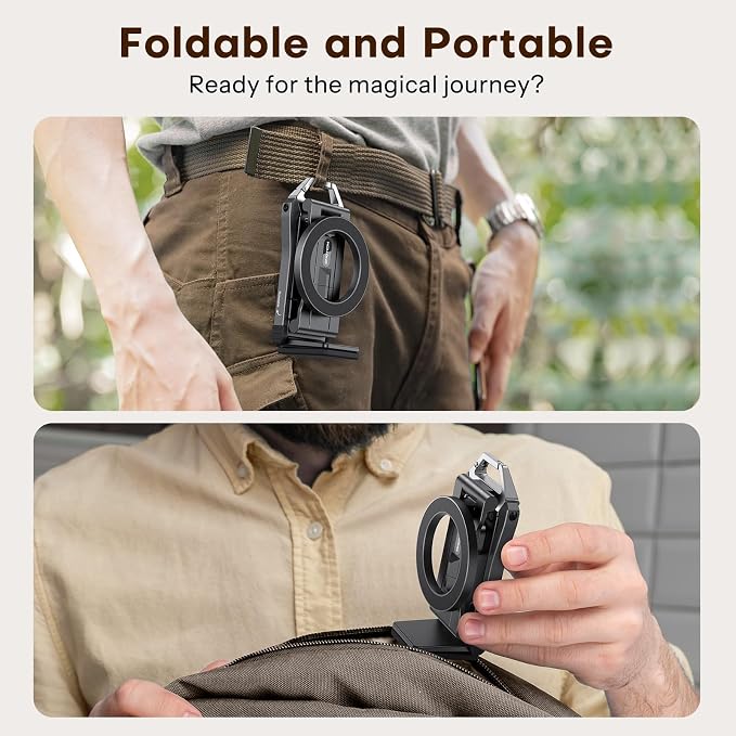 OMOTON TP02 360°Rotating for MagSafe Tripod, New Upgrade - Image 9