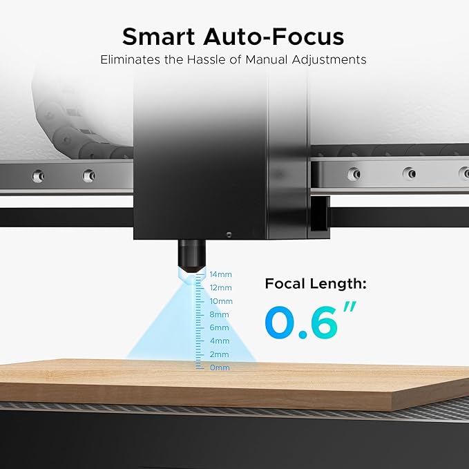 OMTech Polar+ 55W CO2 Laser Engraver Cutter with LightBurn, 20"x12" Work Area, 5MP Camera, Dual Rotary Axes, 500mm/s Speed, with Water Pump, Laser Cutting Machine for Wood Acrylic Glass More-DeskLoop Office