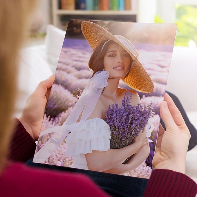 ZBEIVAN Photo Paper 5x7, 8x10 inch, Glossy Photo Papers 100 Sheets, 200 GSM Paper for Printer (50 Sheets of each size 5x7, 8x10)-DeskLoop Office