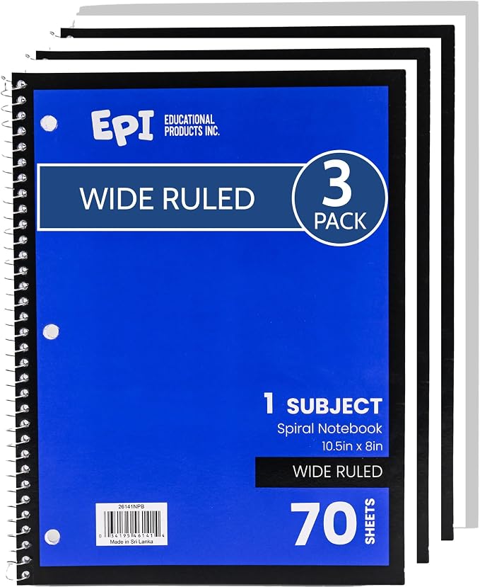 EPI Spiral Notebook | Wide - Image 9