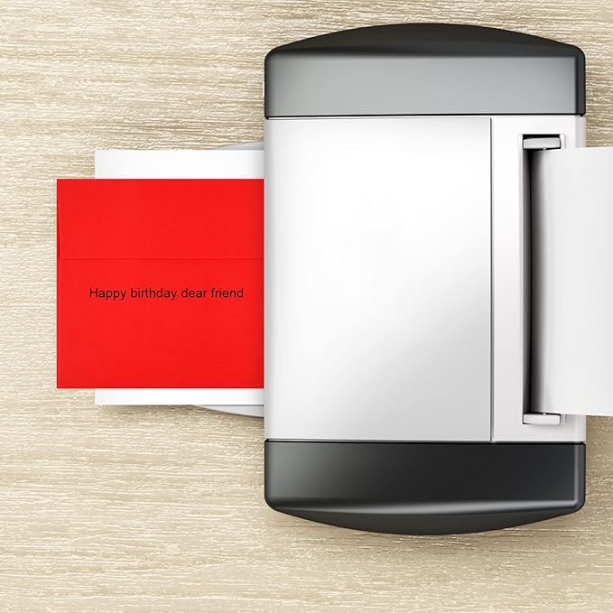 50 Pack 5x7 Envelopes - Self Seal for Weddings, Invitations, Photos, Greeting Cards & Mailing (Red)-DeskLoop Office