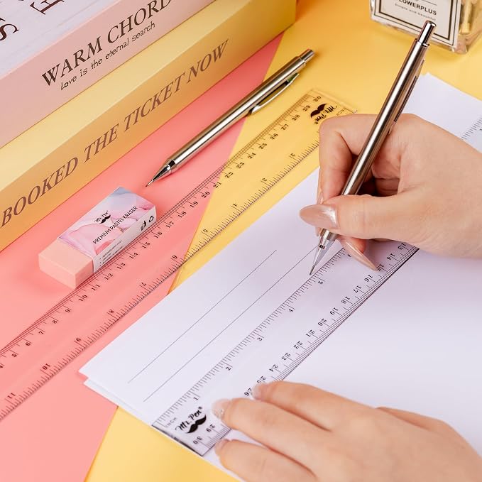 Mr. Pen- Plastic Rulers, 12 Inch, 18 Pack, Easy-to-Read Markings | - Image 7