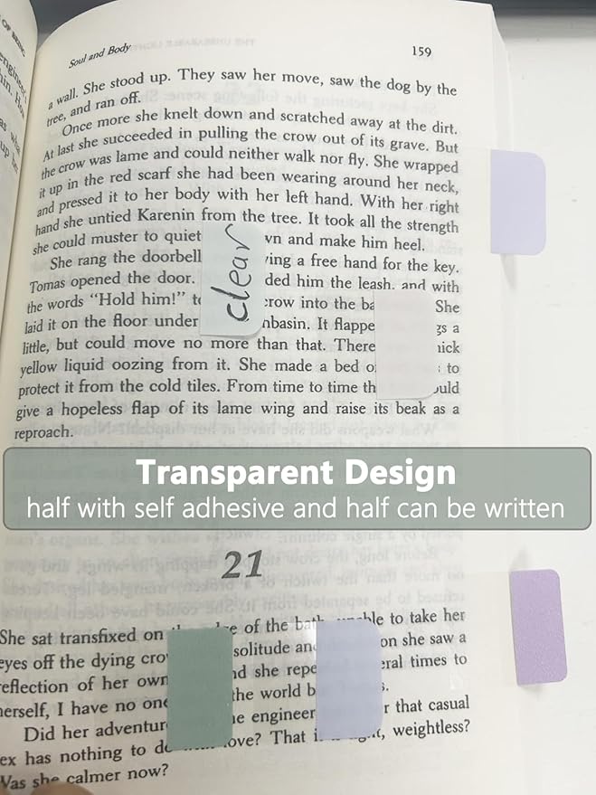 ELII 480 Pcs Morandi Tabs 1 inch Sticky Index Tabs, Writable and Repositionable Book Tabs Flags Colored Page Markers Labels for Reading Notes, Classify Files-DeskLoop Office