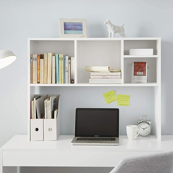 DormCo The College Cube - Desk Bookshelf - White Color-DeskLoop Office