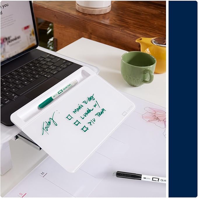 Quartet Dry Erase Markers, Fine Tip White Board Dry Erase Markers with DryGuard Ink Protection, Office Essentials, Black, Red, Blue, Green, 36 Pack (Q120Z03-R)-DeskLoop Office